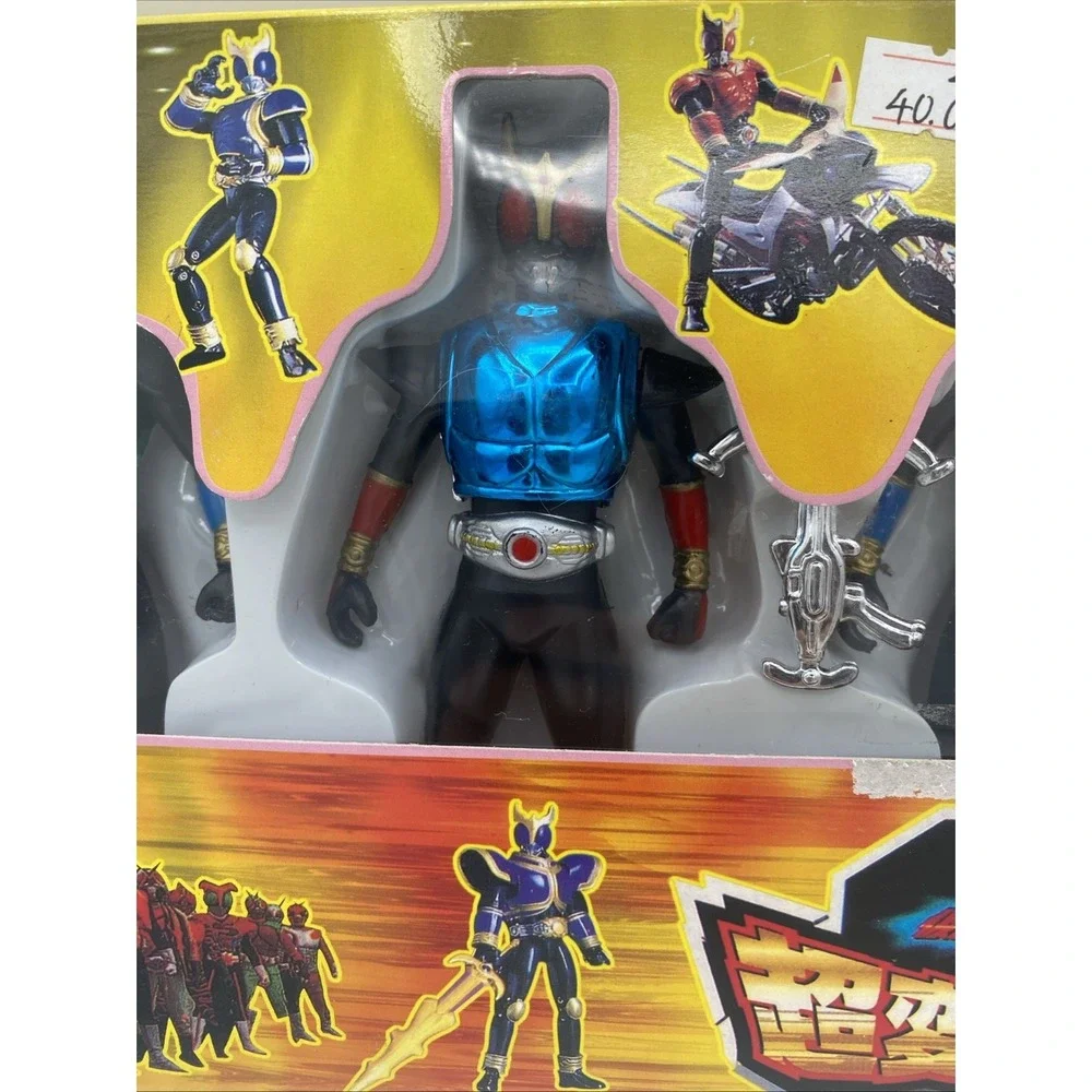 Vintage Kamen Rider Agito Bootleg Figure Set w/ Original Box Set of 5